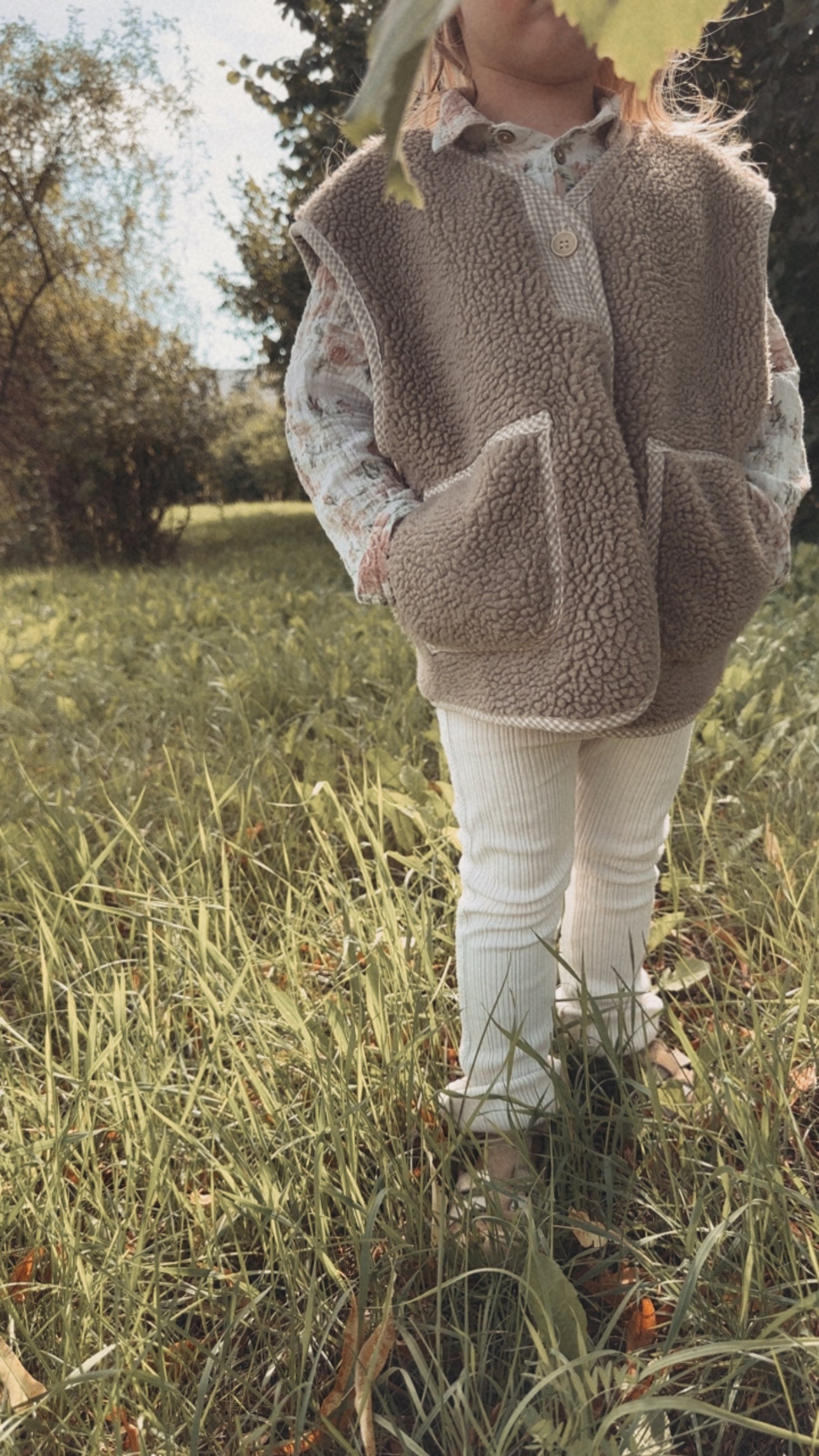 Kinderweste Nordic Sheepy Baumwollfleece