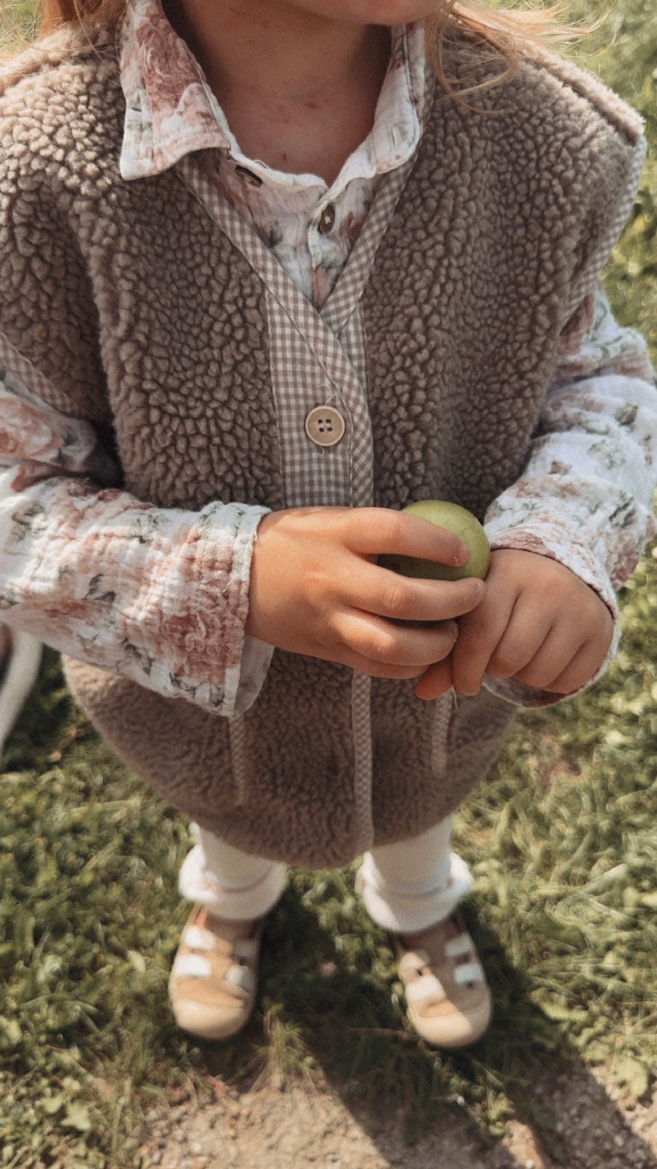Kinderweste Nordic Sheepy Baumwollfleece