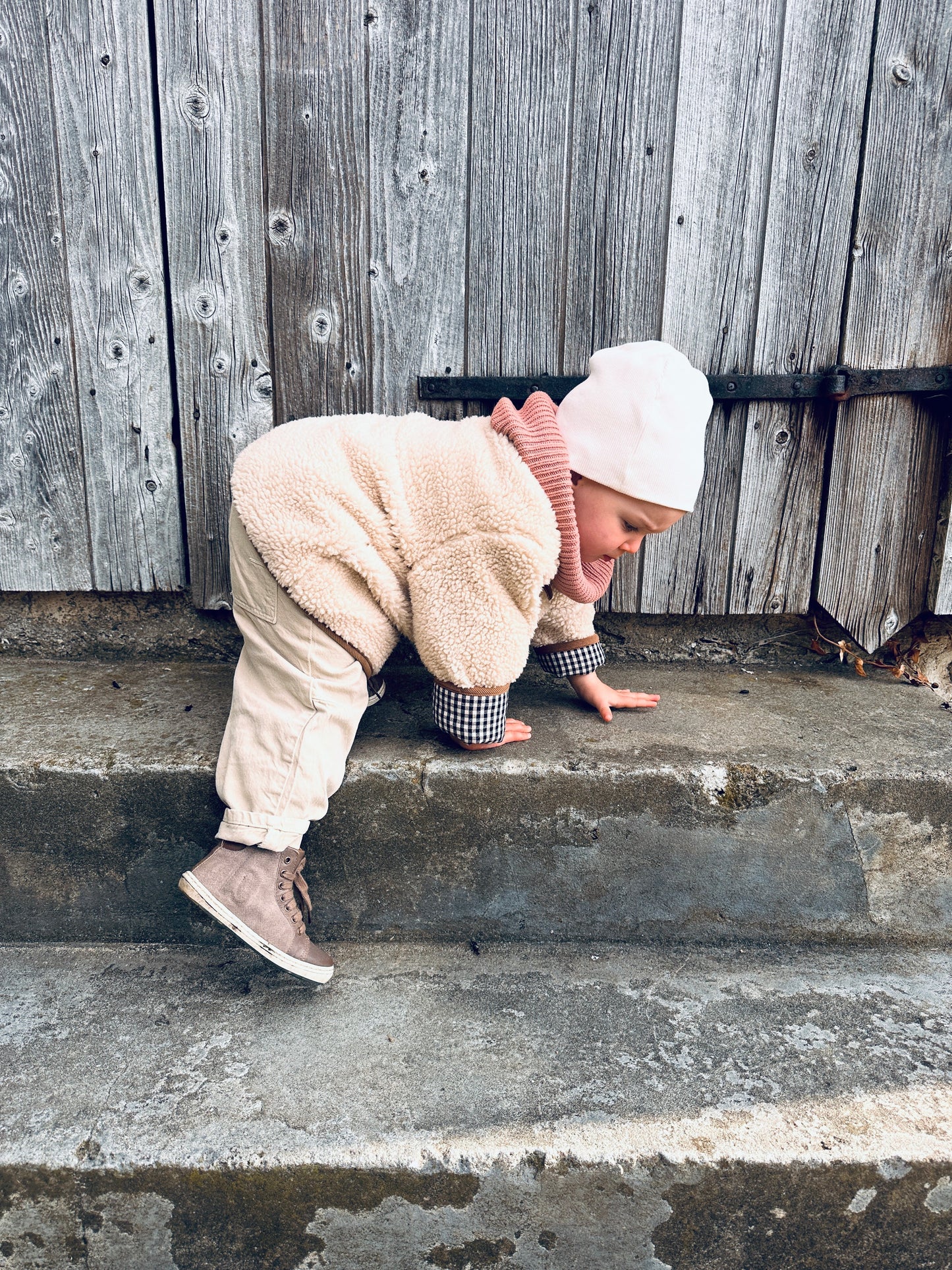 Kinderwinterjacke Nordic Teddy