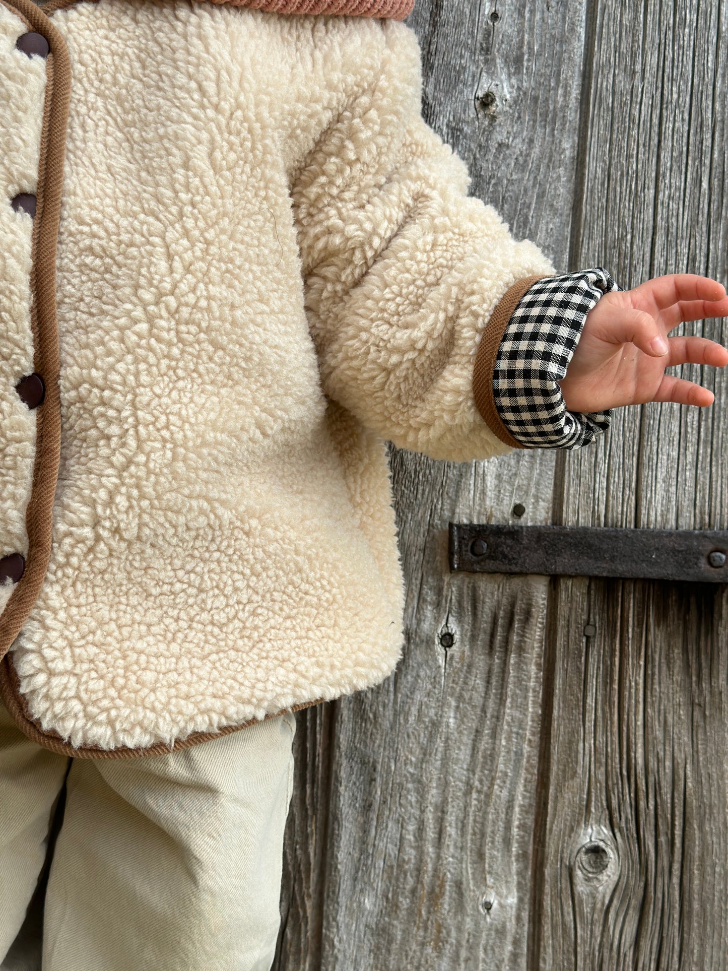 Kinderwinterjacke Nordic Teddy