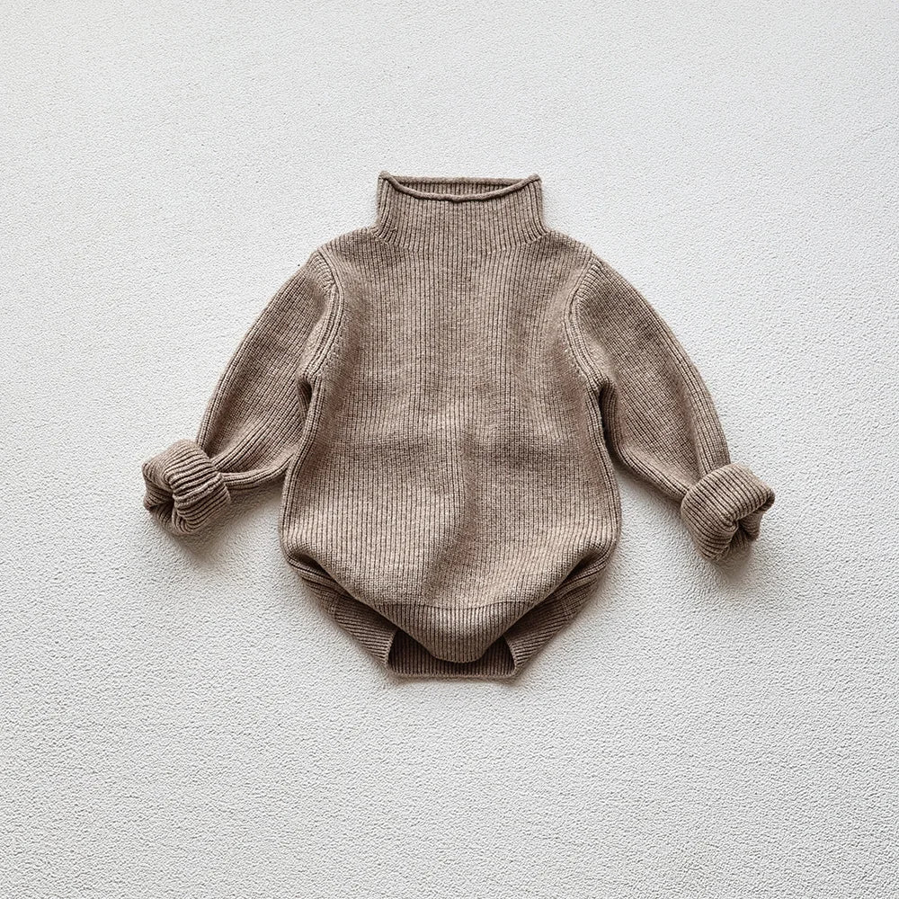 Komfortabler Rollkragenpullover für Kinder