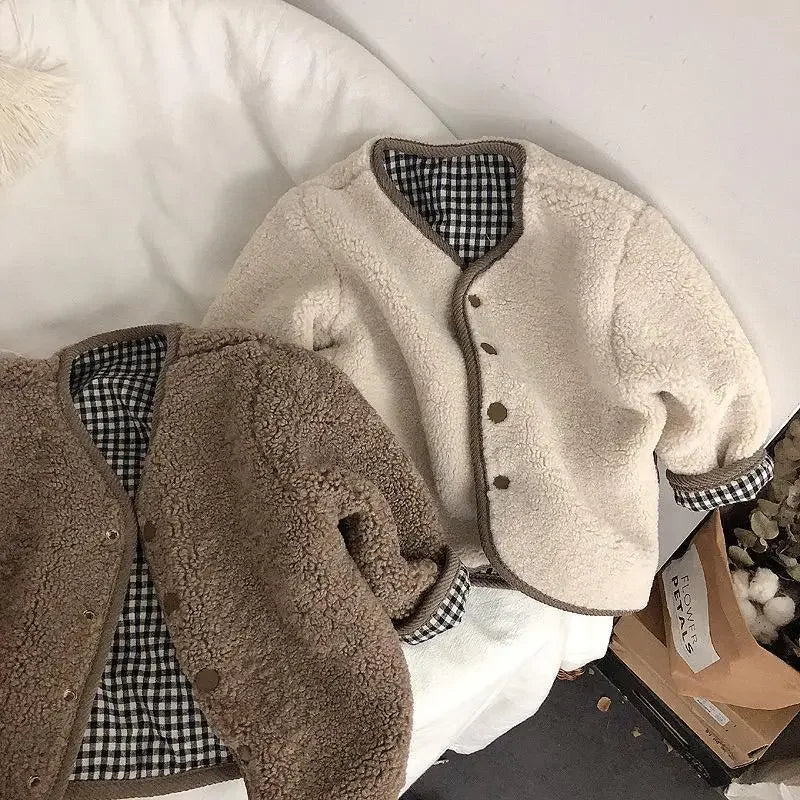 Kinderwinterjacke Nordic Teddy