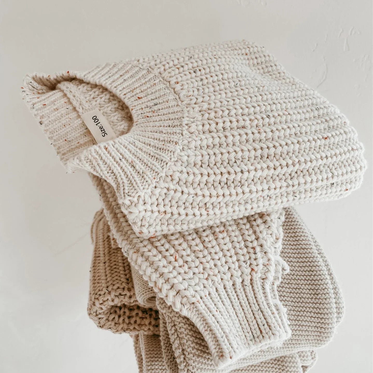 Grobstrickpullover für Kinder