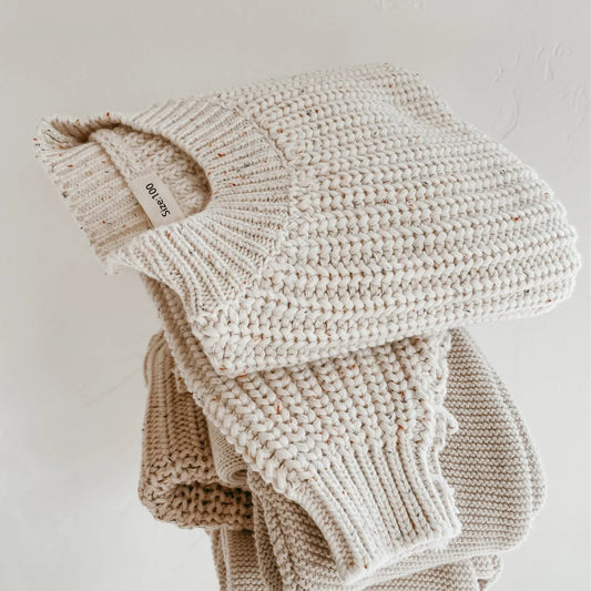 Grobstrickpullover für Kinder