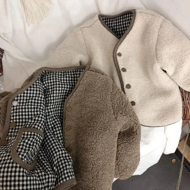 Kinderwinterjacke Nordic Teddy