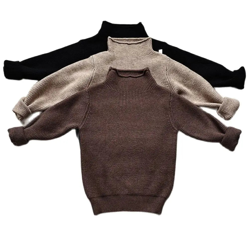 Komfortabler Rollkragenpullover für Kinder