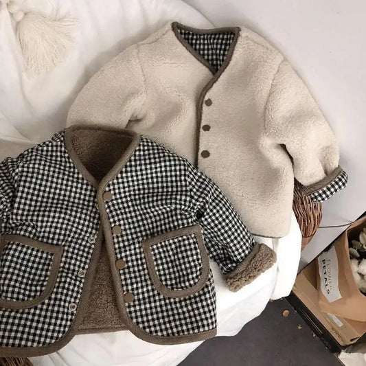 Kinderwinterjacke Nordic Teddy