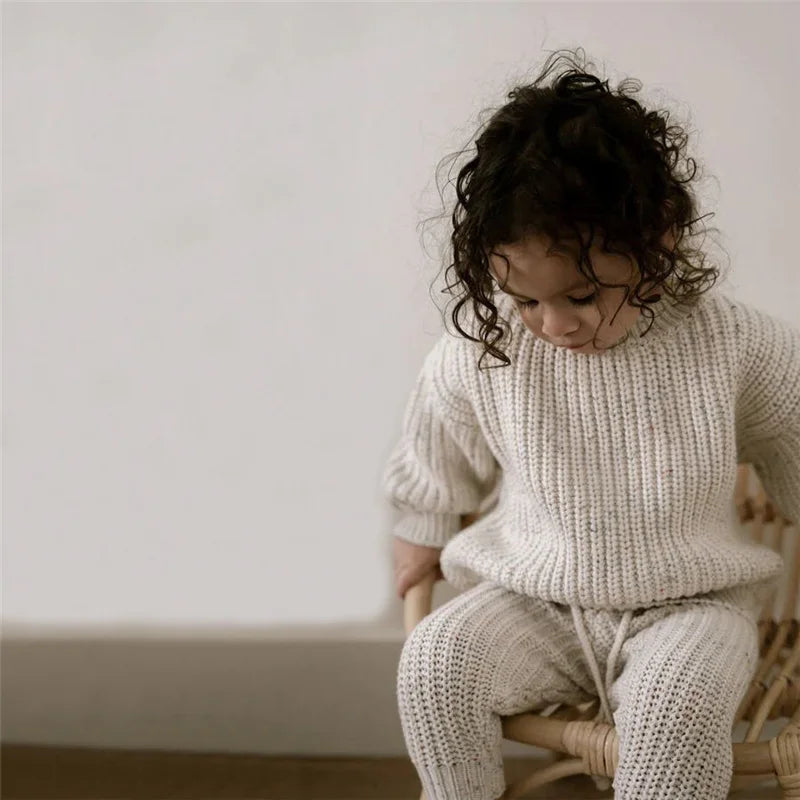 Grobstrickpullover für Kinder